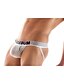 cheap Men&#039;s Exotic Underwear-Men&#039;s G-string Underwear Underwear Hole Solid Colored Cotton Low Waist Sexy White Black S M L