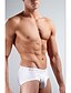 cheap Men&#039;s Briefs Underwear-Men&#039;s Basic Briefs Underwear - Normal, Solid Colored 1 Piece Low Rise White Black Gray S M L