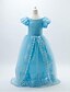 cheap Flower Girl Dresses-Ball Gown Floor-length Flower Girl Dress - Satin / Stretch Satin Short Sleeve Jewel with