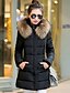 cheap Women&#039;s Puffer&amp;Parka-Women&#039;s New Arrival Korean Slim Long Sleeve Parka Coat , Bodycon/Casual