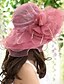 abordables Sombreros de mujer-Mujer Verano Vintage Malla Lienzo Sombrero para el sol Gris Rosa Rosa oscuro Caqui Lavanda