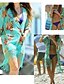 Χαμηλού Κόστους Γυναικείες Μπλούζες &amp; Πουκάμισα-Γυναικεία Μπλούζα Παραλία Στάμπα / Καλοκαίρι
