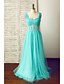 cheap Prom Dresses-A-Line Open Back Prom Formal Evening Dress Straps Sleeveless Floor Length Chiffon Tulle with Criss Cross Beading 2020