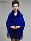 cheap Women&#039;s Coats &amp; Trench Coats-Women&#039;s Plaid Blue / Red / Black / Khaki / Beige Trench Coat ,  Knitwear / Faux Fur / Wool Blends SF9B14