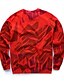 cheap Men&#039;s 3D Hoodies-Men&#039;s Sweatshirt Portrait Print Daily Weekend Active Clothing Apparel Hoodies Sweatshirts  Long Sleeve Slim Red