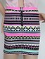 cheap Women&#039;s Skirts-Women&#039;s Boho Mini Bodycon Skirts - Geometric, Print