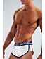 cheap Men&#039;s Briefs Underwear-Men&#039;s Basic Boxers Underwear - Normal, Color Block 1 Piece Mid Rise Red Blue Gray S M L