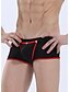 cheap Men&#039;s Briefs Underwear-Men&#039;s Super Sexy Boxer Briefs Solid Colored 1box