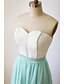 cheap Bridesmaid Dresses-A-Line Bridesmaid Dress Sweetheart Sleeveless Knee Length Chiffon / Lace with Sash / Ribbon 2022