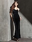 זול לאירועים מיוחדים חיסול-מעטפת \ עמוד סטרפלס / לב (סוויטהארט) באורך הקרסול קטיפה שמלה עם קפלים על ידי TS Couture®