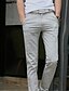 cheap Men&#039;s Pants-Men&#039;s Cotton / Linen Slim / Chinos Pants - Solid Colored