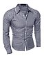 cheap Men&#039;s Shirts-Men&#039;s Work Business / Casual Cotton Shirt - Plaid Red L / Long Sleeve / Spring / Fall