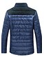 cheap Men&#039;s Outerwear-YS  Men&#039;s Stand Coats &amp; Jackets , Cotton Blend Long Sleeve Casual Pocket Winter