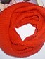 ieftine Eșarfe Damă-Pentru femei Iarnă Casual Îmbrăcăminte tricotată Portocaliu Galben Maro Rosu
