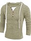 cheap Men&#039;s Sweaters &amp; Cardigans-Men&#039;s Simple Long Sleeve Wool Pullover - Color Block Hooded