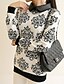 economico Maglioni da donna-Standard Pullover Da donna Con stampe Manica lunga Autunno Medio spessore Media elasticità