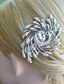 abordables Accesorios de mujer para el cabello-Mujer Todas las Temporadas Vintage Bonito Fiesta Trabajo Casual Aleación Piedra Preciosa y Cristal Peine