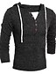 cheap Men&#039;s Sweaters &amp; Cardigans-Men&#039;s Simple Long Sleeve Wool Pullover - Color Block Hooded