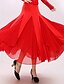 cheap Ballroom Dancewear-Ballroom Dance Dresses&amp;Skirts Women&#039;s Performance Milk Fiber Draping Skirt / Modern Dance