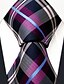 cheap Men&#039;s Accessories-Men&#039;s Party / Basic Necktie - Rainbow / Plaid Basic