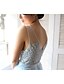 cheap Special Occasion Dresses-A-Line Elegant Dress Prom Floor Length Sleeveless Scoop Neck Lace with Lace Sash / Ribbon 2023