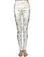 cheap Women&#039;s Pants-Women&#039;s High Rise Stretchy Jeans Pants Skinny Sequins Print