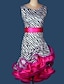 cheap Latin Dancewear-Latin Dance Dress Ruched Women&#039;s Training Performance Sleeveless Spandex / Samba