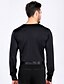 cheap Latin Dancewear-Latin Dance Tops Men&#039;s Training / Performance Spandex Buttons Long Sleeve Top