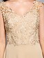 cheap Evening Dresses-Sheath / Column Beautiful Back Dress Formal Evening Sweep / Brush Train Sleeveless V Neck Jersey V Back with Appliques 2022