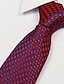 Недорогие Мужские галстуки и бабочки-Универсальные Для офиса / Классический / Для вечеринки Галстук - С принтом