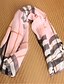 abordables Écharpes &amp; foulard Femme-Femme Mousseline de soie Soirée Travail Rectangle Tartan