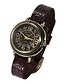 cheap Fashion Watches-Women&#039;s Wrist Watch Quartz Leather Black Casual Watch Analog Ladies Charm Fashion - Dark Brown White Green / Stainless Steel