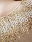Χαμηλού Κόστους Φορέματα ειδικών περιστάσεων-Γραμμή Α Με Κόσμημα Μακρύ Τούλι Φόρεμα με Πούλιες με TS Couture®