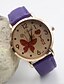 cheap Fashion Watches-Women&#039;s Fashion Watch Quartz Leather Black / White / Orange Analog Butterfly - Black Brown Golden