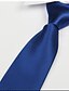 cheap Men&#039;s Ties &amp; Bow Ties-Classic Royal Blue Men Twill Tie Arrow Jacquard Adult Necktie