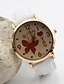 cheap Fashion Watches-Women&#039;s Fashion Watch Quartz Leather Black / White / Orange Analog Butterfly - Black Brown Golden