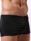 cheap Men&#039;s Briefs Underwear-Men&#039;s Super Sexy Boxer Briefs Solid Colored 1 Piece White Black Blue M L XL