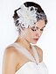 cheap Headpieces-Tulle / Crystal / Fabric Tiaras / Flowers with 1 Wedding / Special Occasion / Party / Evening Headpiece