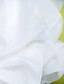 voordelige Bloemenmeisjesjurken-A-lijn Tot de enkel Bloemenmeisjesjurk - Organza Mouwloos hihnat met Bloem door LAN TING BRIDE®
