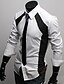 cheap Men&#039;s Shirts-Men&#039;s Shirt - Solid Colored White L / Long Sleeve