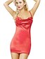 cheap Sexy Bodies-Women&#039;s Chemises &amp; Gowns Chemises &amp; Negligees Solid Colored Others Backless Black Red / Sexy