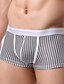 baratos Roupa Interior &amp; Meias para Homem-Homens Estampado Branco M L XL