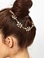 tanie Akcesoria do włosów dla kobiet-Damskie Vintage Impreza Praca Stop,Solidne kolory / Śłodkie / Srebrny