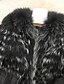 cheap Women&#039;s Furs &amp; Leathers-Women&#039;s Fur Coat Party Evening Winter Short Coat Shawl Lapel Regular Fit Streetwear Jacket Long Sleeve Solid Color Fur Trim Yellow White Black