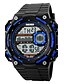cheap Sport Watches-Men&#039;s Wrist watch Sport Watch Digital Alarm Calendar / date / day Chronograph Water Resistant / Water Proof Sport Watch LED PU Band Black