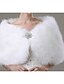 economico Bolero e Scialli-Senza maniche Scialli Pelliccia sintetica Matrimonio / Da sera / Casual Wraps Wedding / Coprispalle in pelliccia Con Con diamantini