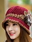 cheap Women&#039;s Hats-Women&#039;s Vintage Cute Party Work Casual Wool Cotton Beret Hat - Solid