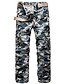 cheap Men&#039;s Pants-Cotton Slim / Chinos Pants - Print Army Green