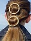 baratos Acessórios de cabelo de mulher-Mulheres Vintage Festa Trabalho Liga Sólido / Fofo / Dourado