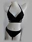 voordelige Bikini&#039;s &amp; Badmode-Vrouwen Sexy Black Beach Hot Bikini Swimwear Set